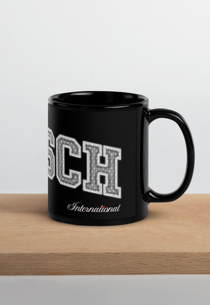 Kölsch Diamant Schwarze glänzende Tasse