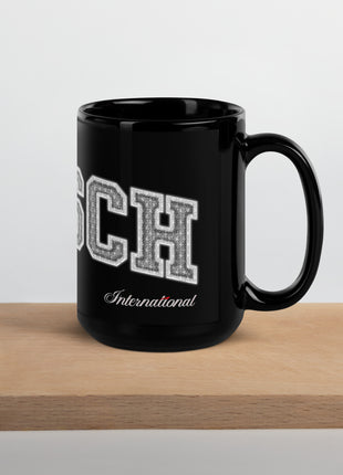 Kölsch Diamant Schwarze glänzende Tasse