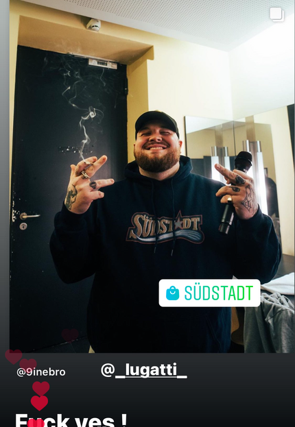 Südstadt Unisex-Kapuzenpullover