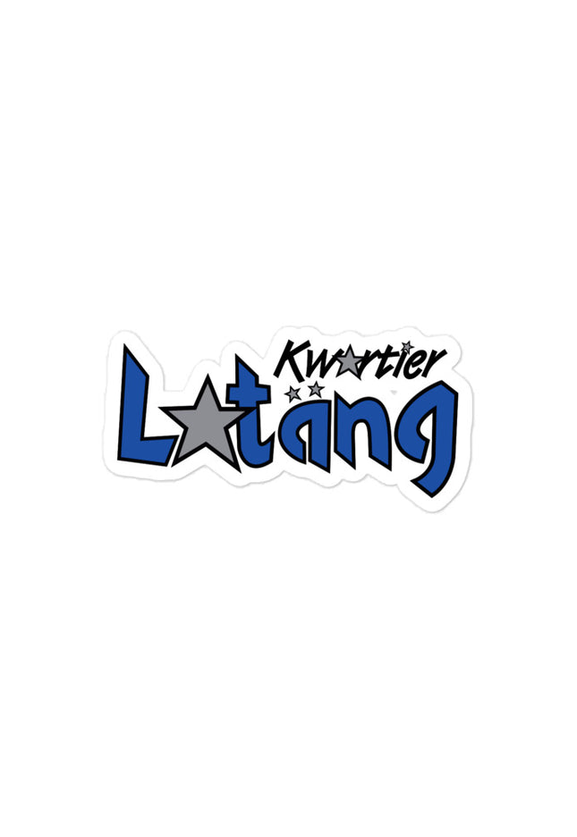 Kwartier Latäng Sticker