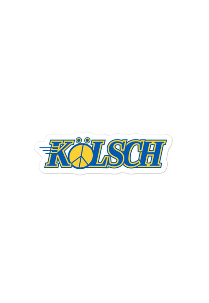 Kölsch Peace Sticker