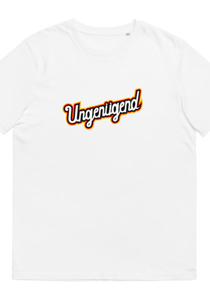 Ungenügend Unisex-Bio-Baumwoll-T-Shirt